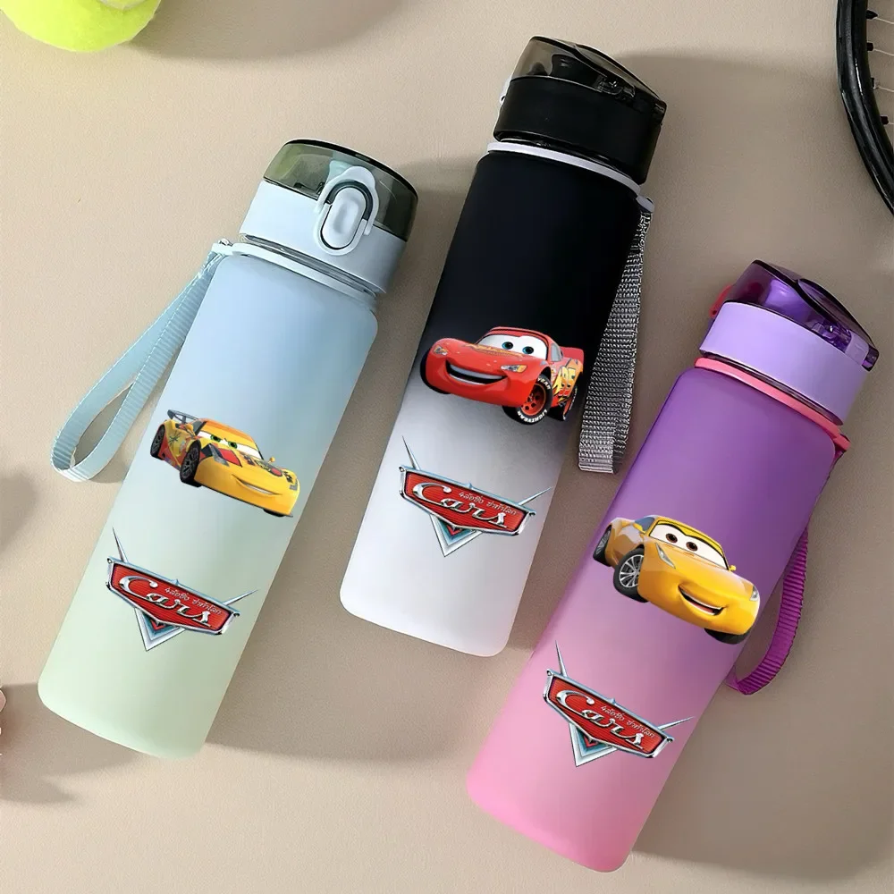 560 мл мультяшные автомобили большая емкость чашка для воды спортивная