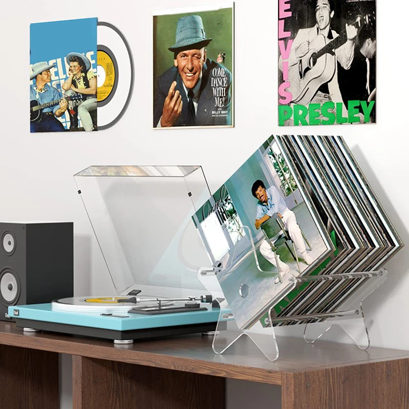 Портативная прозрачная акриловая подставка для дисплея универсальная полка