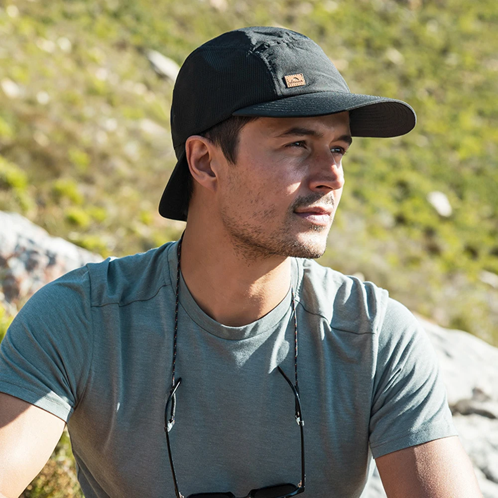 Naturehike Fishing Hat Sunscreen Anti-UV Breathable Sunshade Running Cycling Hiking Camping Double-Brimmed Peaked Cap