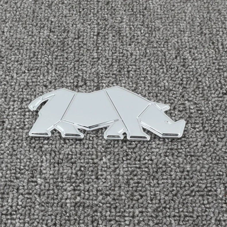 

Значок носорога Jimny, наклейка на задний багажник автомобиля, эмблема, аксессуары для Jimny 4WD OFF Road JB43 JB74 JB64