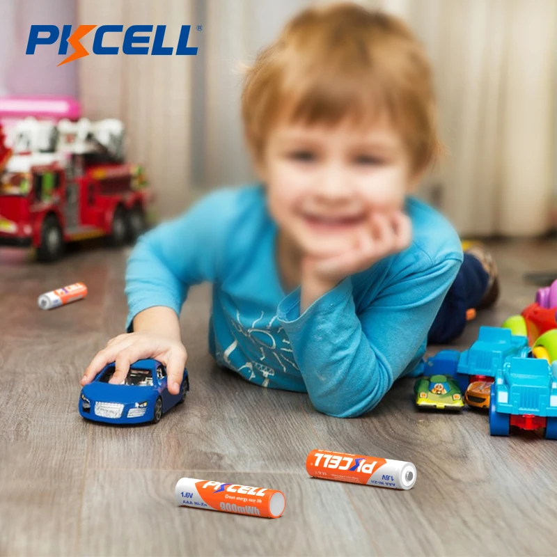 Перезаряжаемая Ni-Zn батарея с длительным циклом работы AAA 2500 МВт-Ч 3A 900 1 6 В