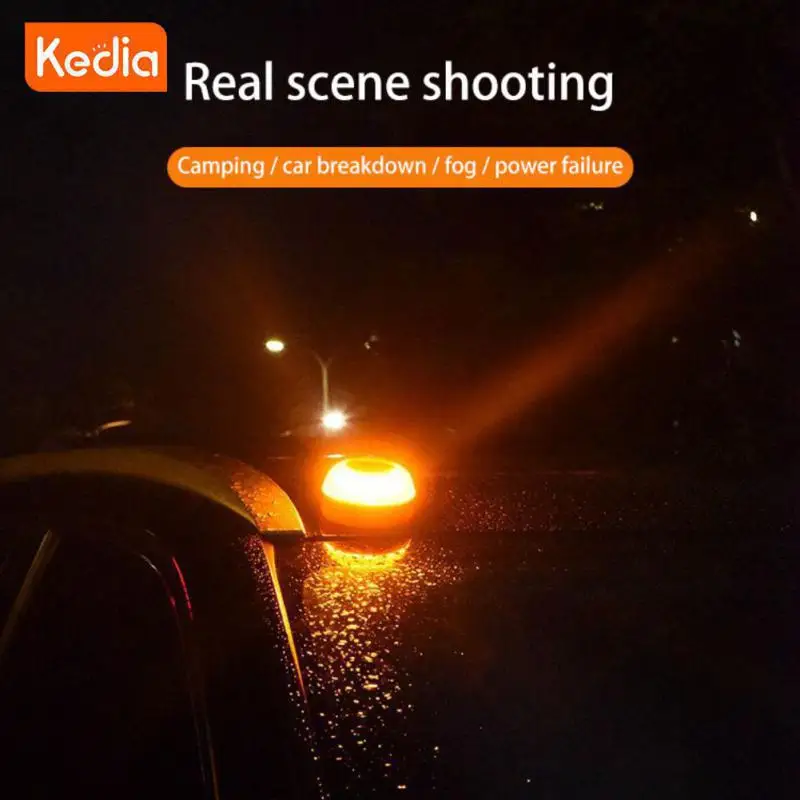 

Road Accident Lamp Led Flash Beacon Safety Accessory Car Emergency Light Car Emergency Help Flashing Warning Light Rechargeable