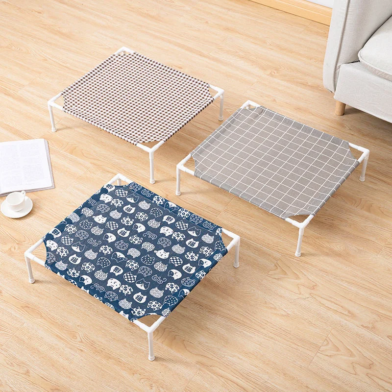 Цена Лежанка для домашних животных, военная холщовая кошачья кровать, гамак для увеличения воздухопроницаемости и долговечности, для малых и ср...