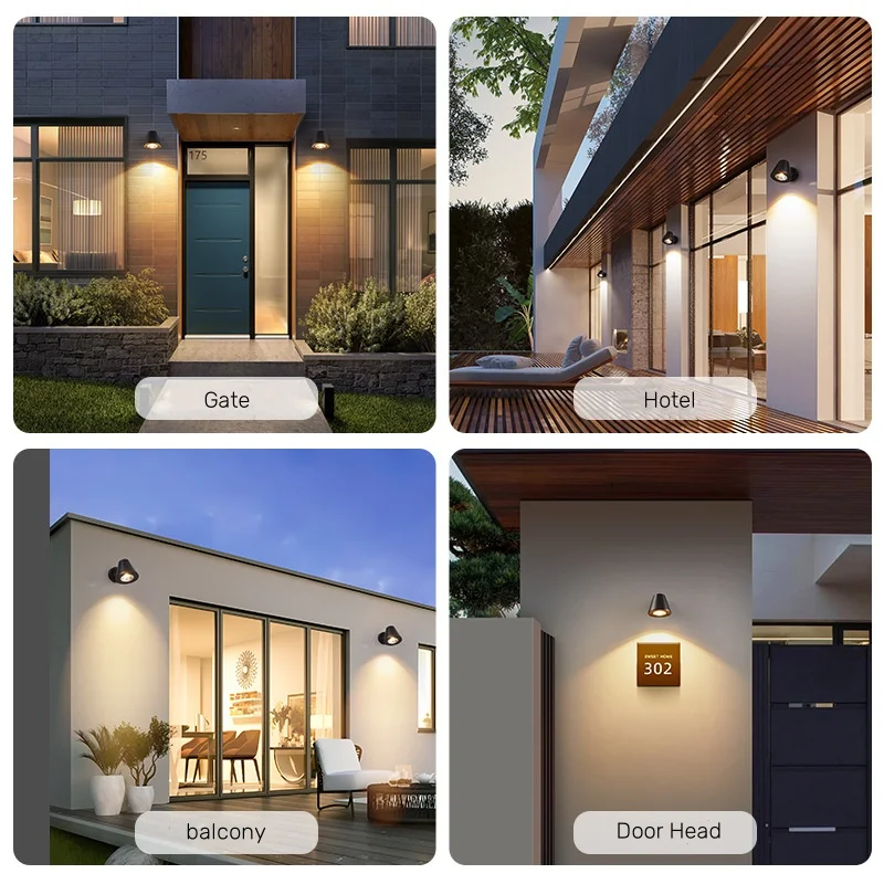 Наружный водонепроницаемый настенный светильник фонарь IP65 вилла сад балкон