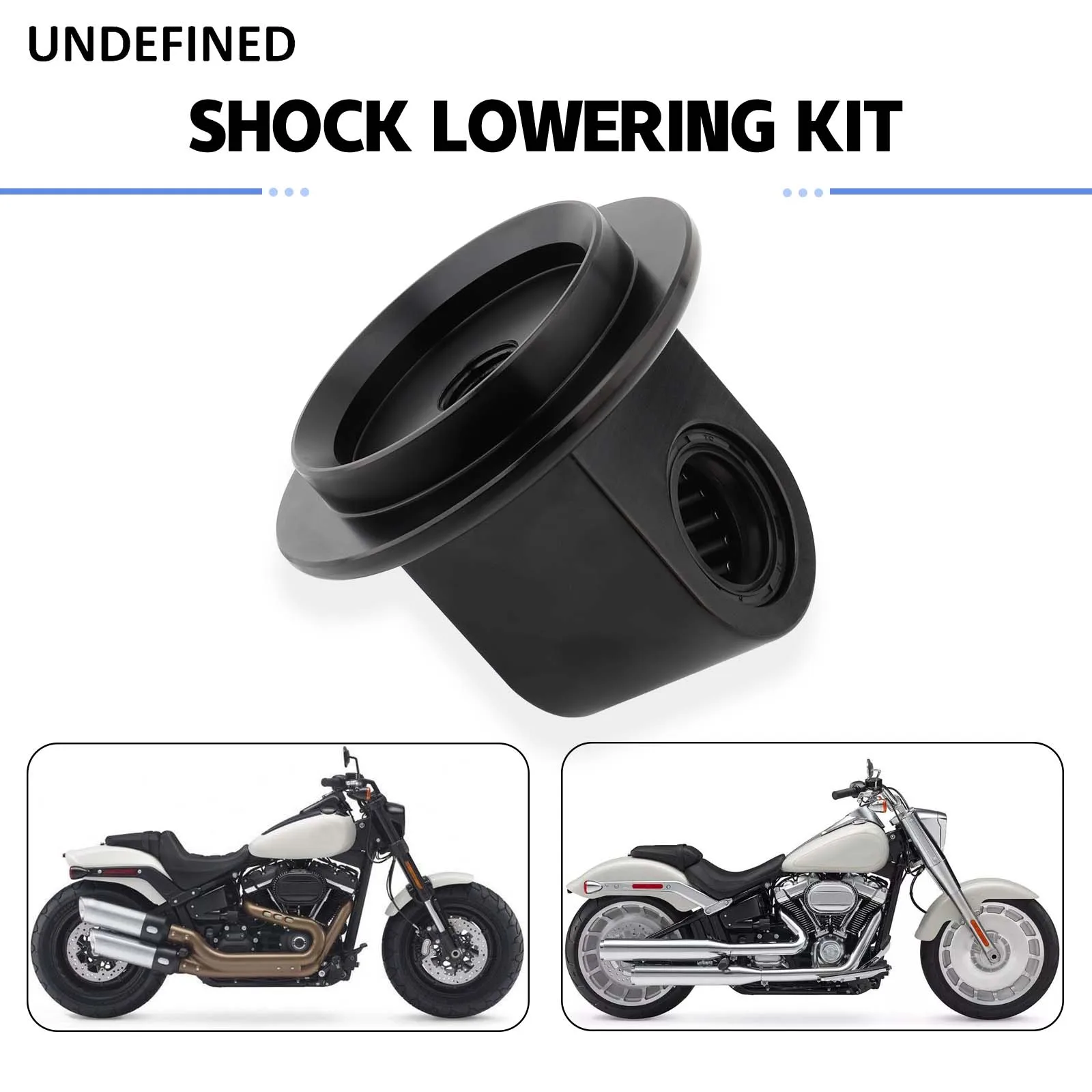 

Комплект опускания ударов подходит для моделей Harley M8 Softail Low Rider S FXBR FXLRS FLHC FLFBS FXFBS с дистанционным регулятором предварительной нагрузки, черный