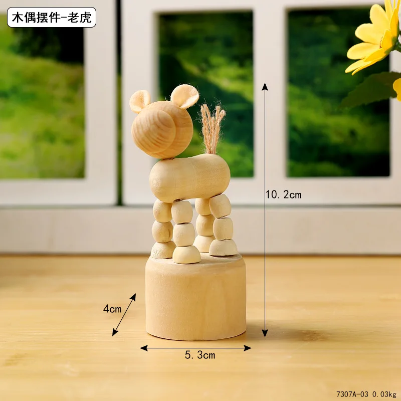 Деревянные подвижные куклы MOONBIFFY