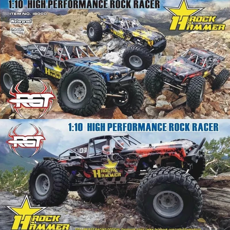 Новый RGT 18000 Хобби 1/10 Радиоуправляемый автомобиль 4WD Электрический симулятор