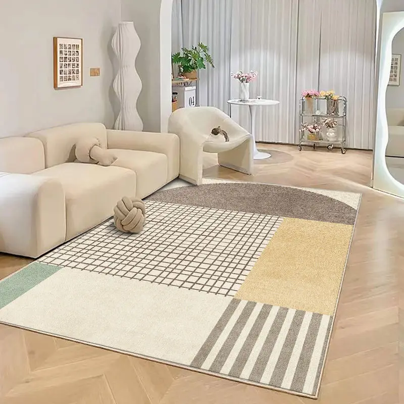 

Nordic Carpet Living Room Decoration Home Thickened Large Area Rugs for Bedroom Household Bedside Rug Simple Entrance Door Mat