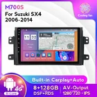 Автомобильный мультимедийный плеер Carplay, DSP 9 дюймов IPS экран Android 11 для Suzuki SX4 2006-2012 8 ГБ ОЗУ 128 Гб ПЗУ Wi-Fi 4G LTE GPS Navi