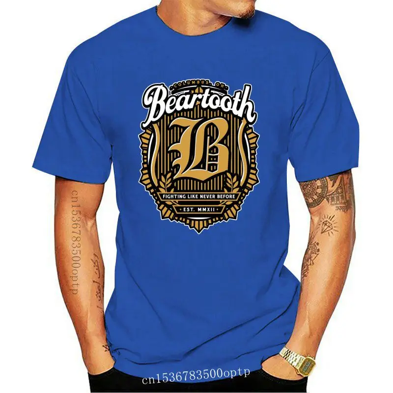 

Tee Beartooth 'Fighting' T-Shirt Arrival Men'S Fashion Top Summer Print Man Cotton Fashion Arrival T S