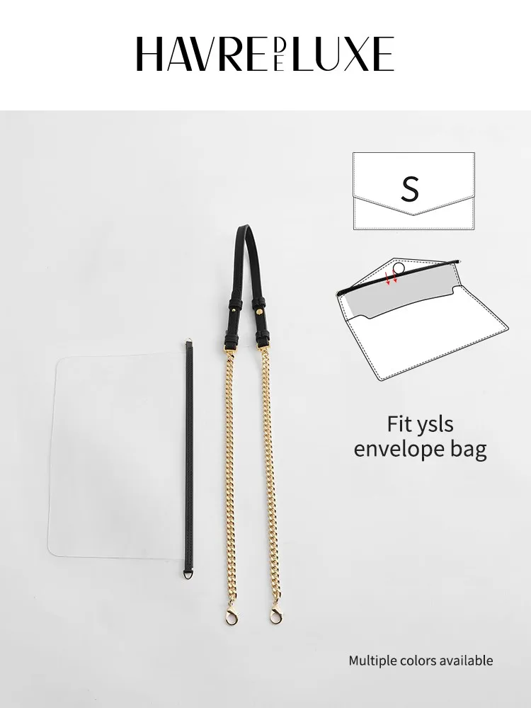 Roland Envelope Clutch Transformation Chain Do Not Fade Metal Up Town Bag Crossbody Shoulder Strap Single-purchase Accessories