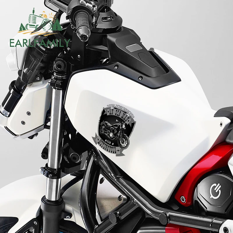 EARLFAMILY 13 см x 11 1 для байкеров дедушек стариков мотоциклистов виниловые