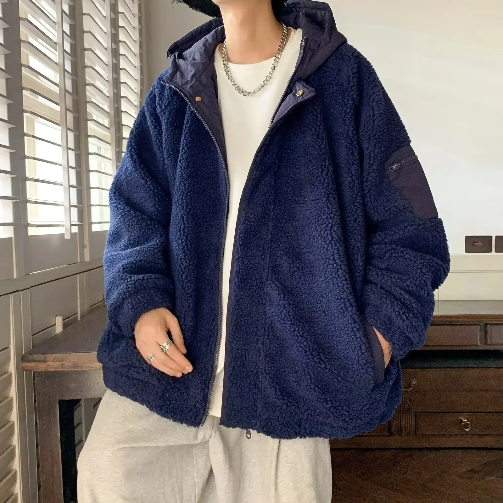 Новинка 2022 утолщенная овечья бархатная укороченная куртка теплая зимняя