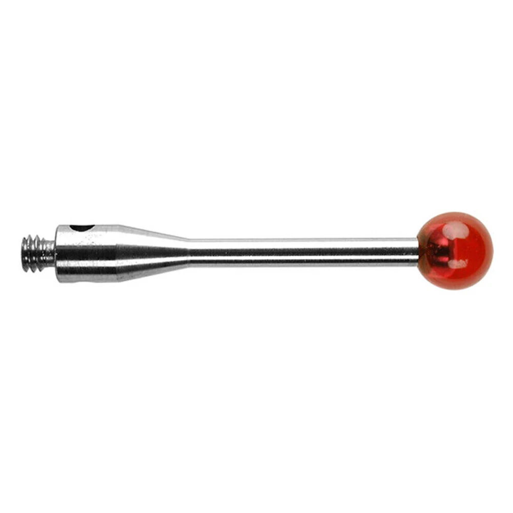 

Indicator Probe CMM Styli 4.0mm Ball M2 Thread Stainless Steel Stem L20mm For A-5000-4161 Indicator Contact Points Test Tools