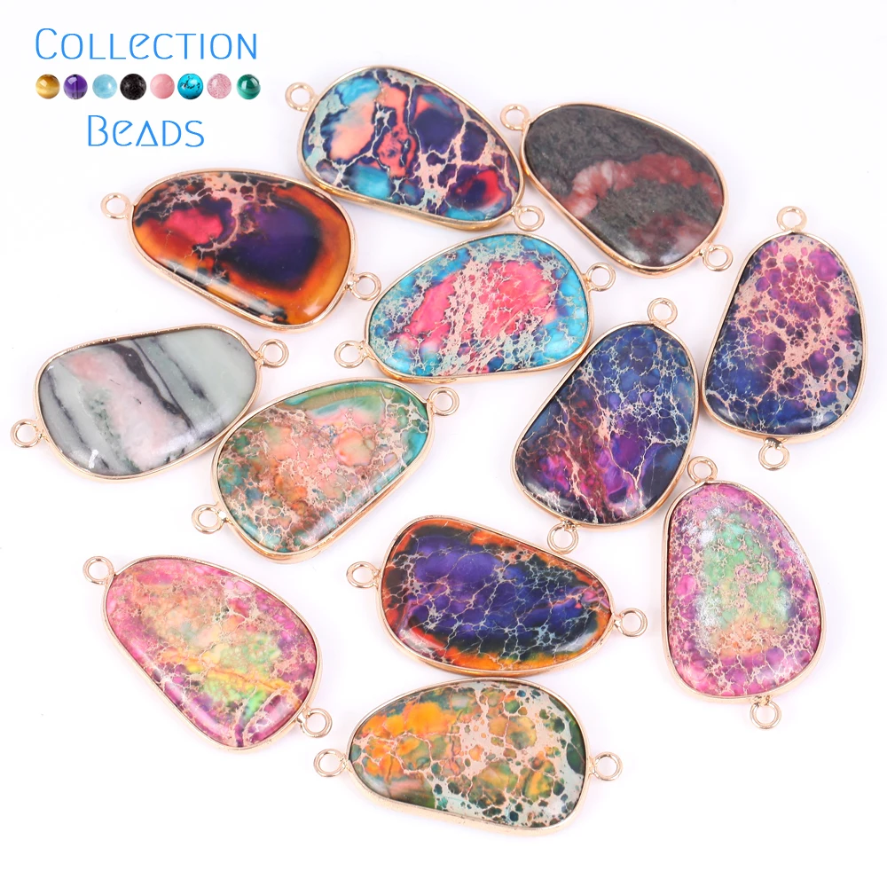 Подвески из натурального камня 21x9 мм, 1 шт.