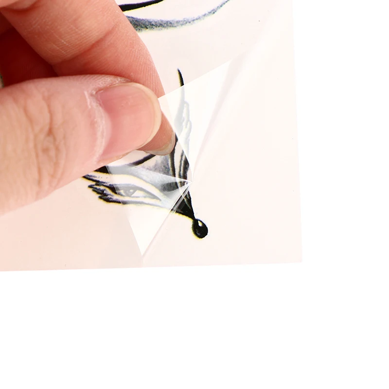 Водостойкие Временные татуировки для женщин боди 2 шт.-арт синие красные черные