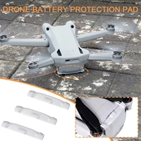 3 pcsset replacement battery protection pad lightweight prevent battery wear for dji mini 3 pro drone accessories
