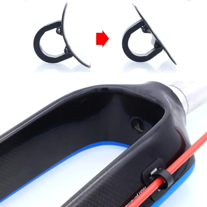 

4 шт. алюминиевый велосипедный кабель для набора переключателей тормозов масляная трубка фиксированный зажим конверсионный ловушка адапте...