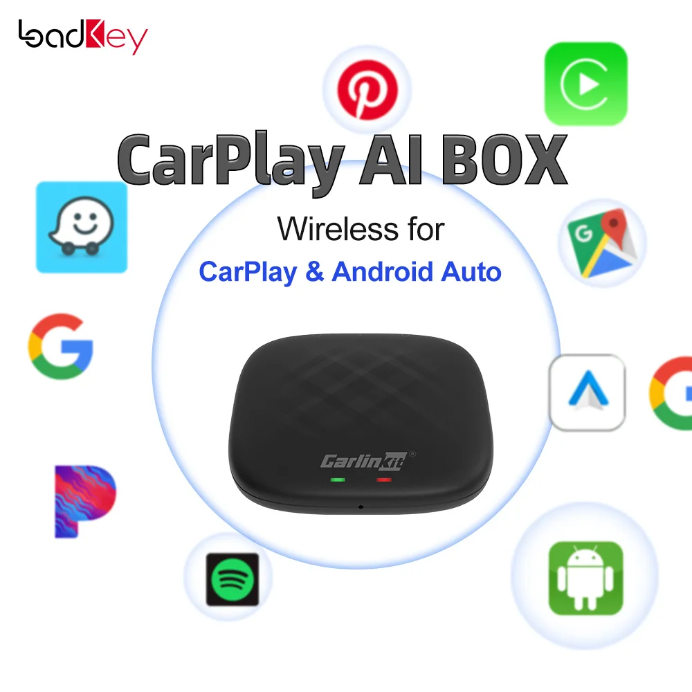 Мини-приставка CarPlay с ии беспроводная 4G LTE Wi-Fi для Youtube Netflix 128G Volkswagen passat Ford Audi |