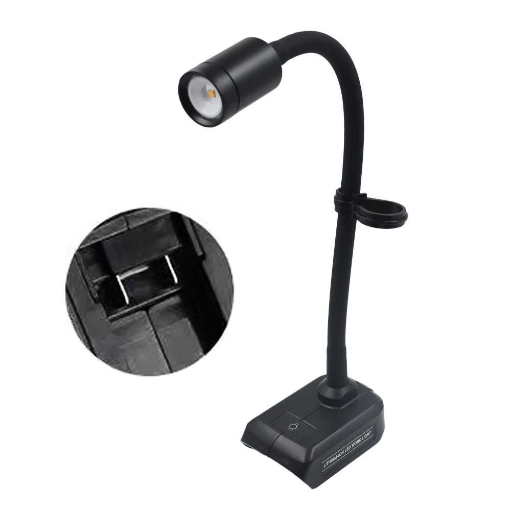 Светодиодная лампа для шланга Makita Bosch Dewalt Milwaukee Black Decker Craftsman 18 в литиевая батарея