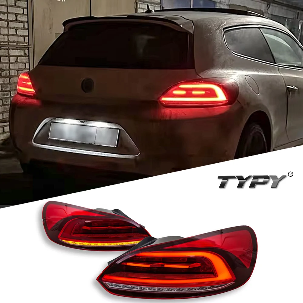 Новые автомобильные задние фонари для VW Scirocco задний фонарь 2009-2014 обновленный