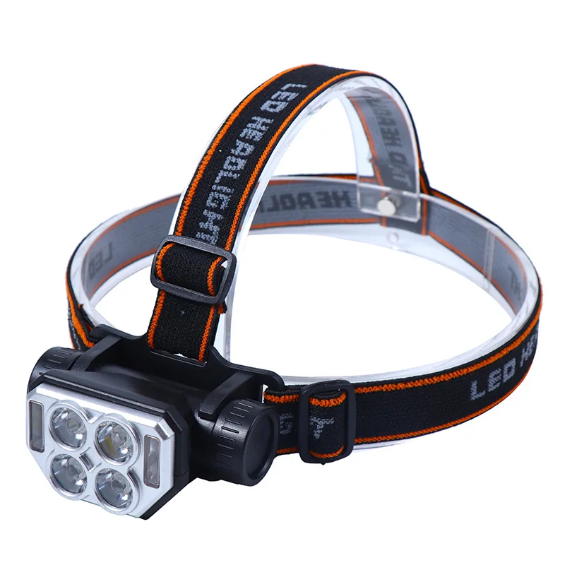 Portable High Power Rechargeable LED Headlight For Camping Night Fishing High  Headlight Long-range High-brightness Headlamps