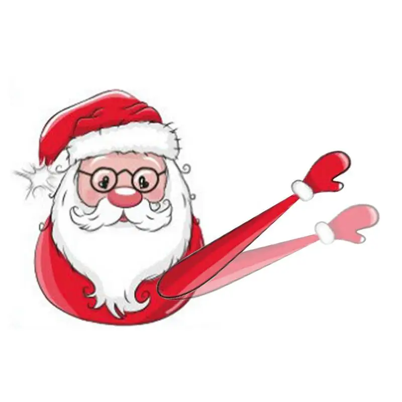 

Stickers For Car Santa Claus Decals For Car Waterproof Christmas Santa Claus Rear Window Wiper Decal For Cars Truck Pickup