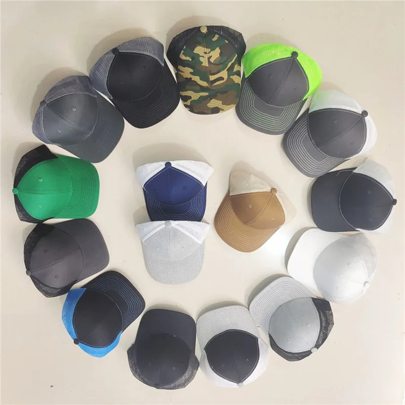 Унисекс женская и мужская спортивная бейсболка Richardson 111 с дышащей сеткой Snapback