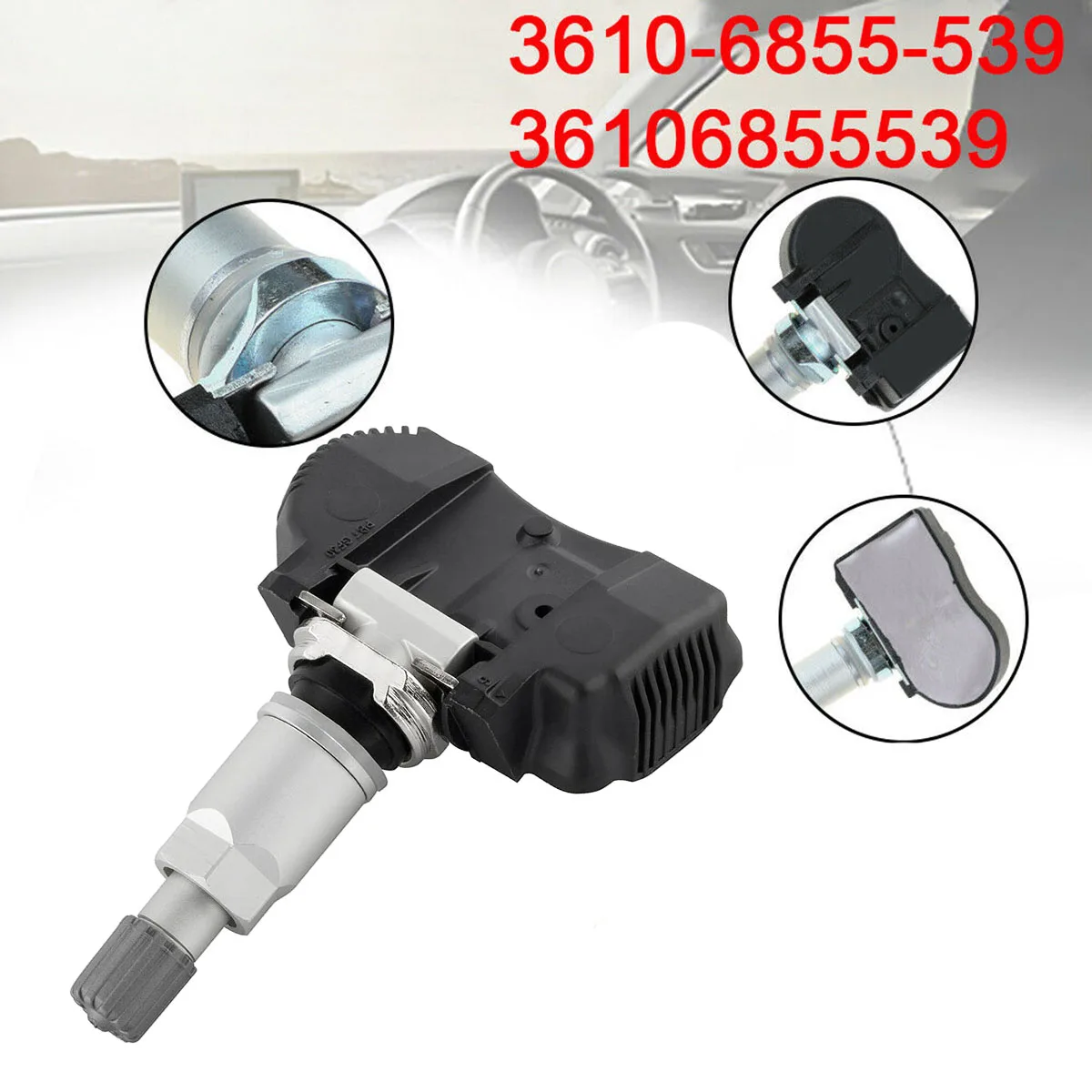 Датчик давления в шинах TPMS для серии 1 2 3 4 X1 X2 X5 X6 Mini 36106855539 36106881890 36106856209 1шт.