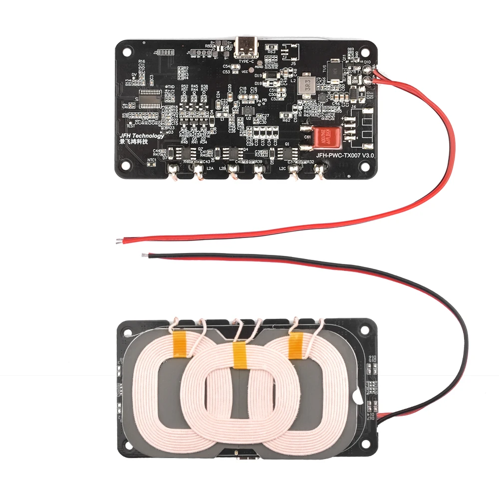 Wireless Charging Module Qi Wireless Charging Standard 18W/20W High Power Wireless Charging Transmitter PCBA Circuit Board Coil images - 6