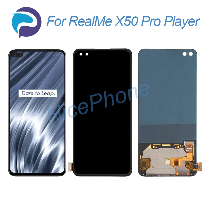 Для RealMe X50 Pro Player LCD дисплей для замены RMX2072 экран ЖК-дисплей