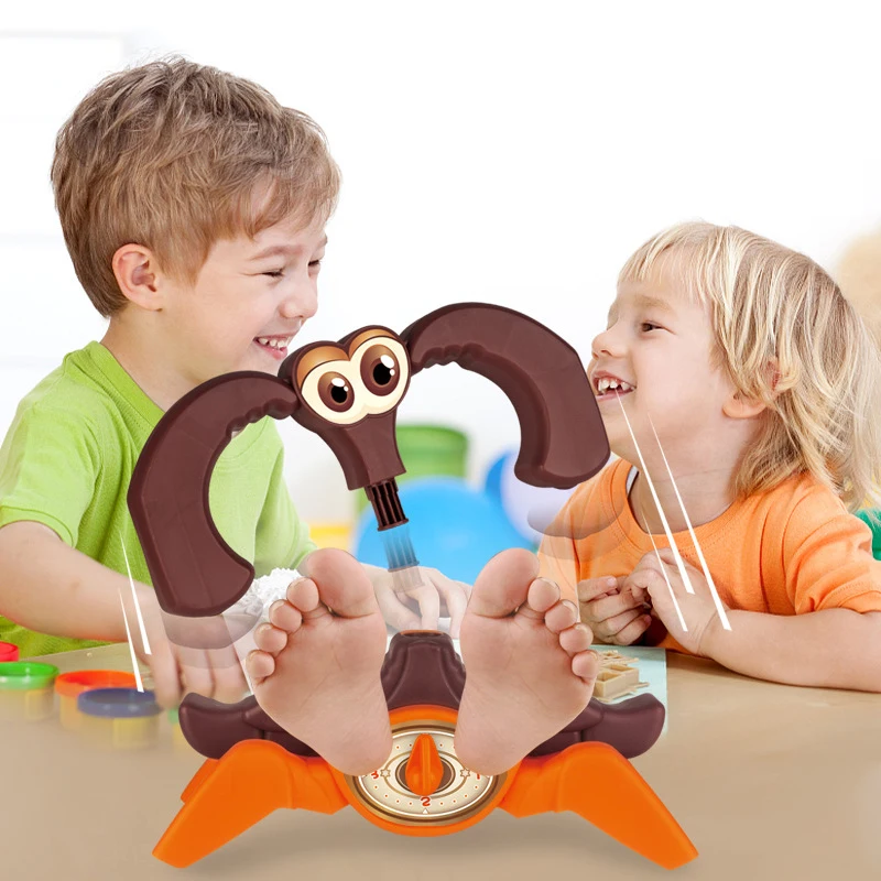 

Subbt Funny Tickle Me Feet Crab Table Games Toy for Children Stress Reliever Parent-child Interaction Novelty Party Toys Gifts
