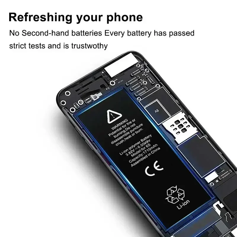 Сменный аккумулятор DaDaXiong для iPhone 15 Plus Pro Max высококачественный нулевой цикл