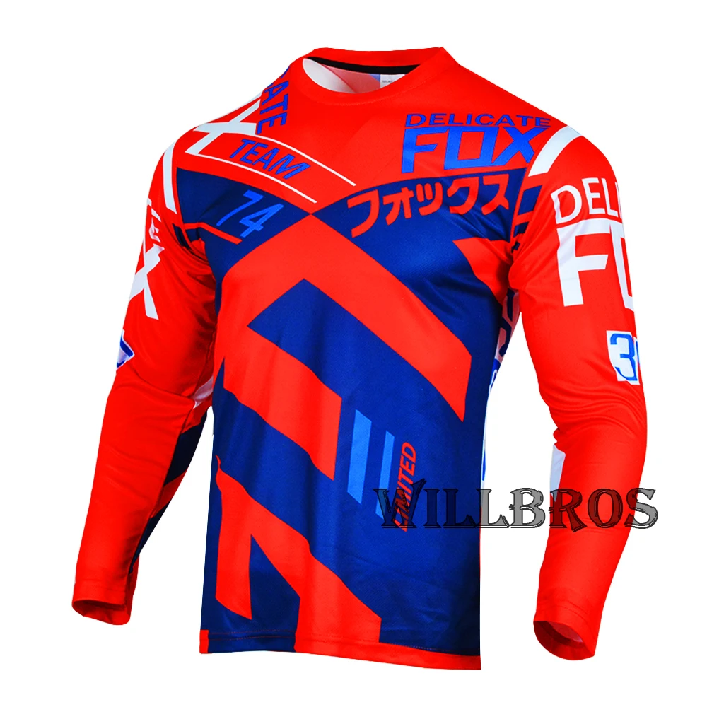 

MTB 360 Divizion Red Jersey MX Off Road BMX ATV DH SX UTV Enduro Dirt Bike Bicycle Motocross Downhill Race