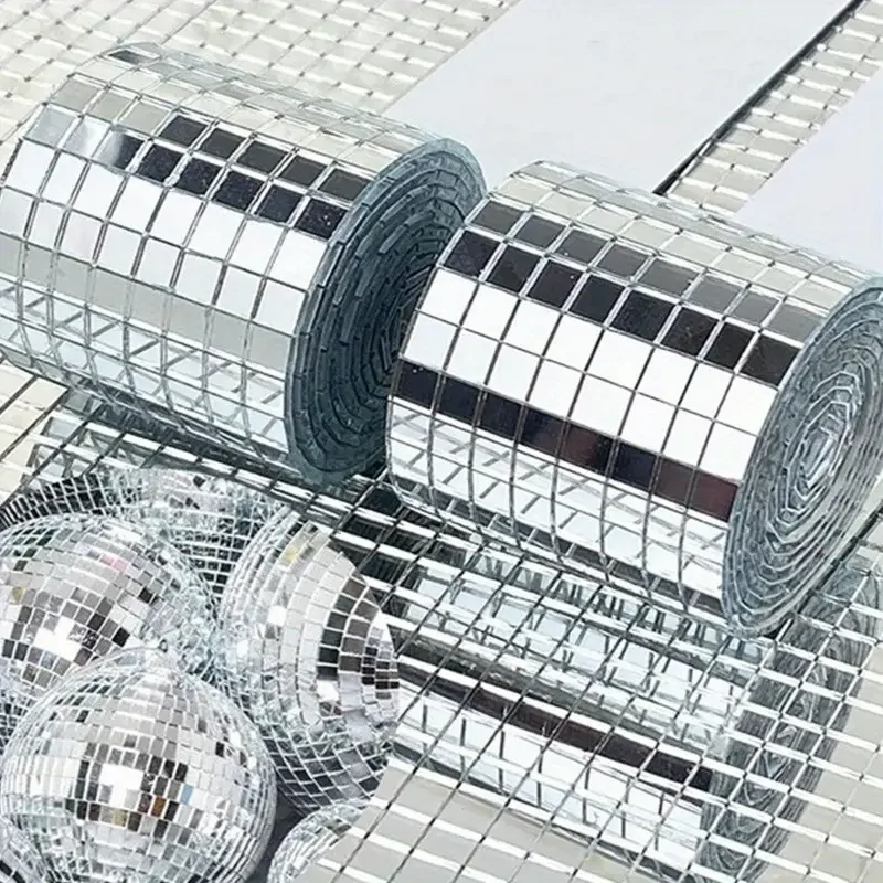 1 шт. домашняя декоративная зеркальная поверхность сделай сам мозаичная плитка