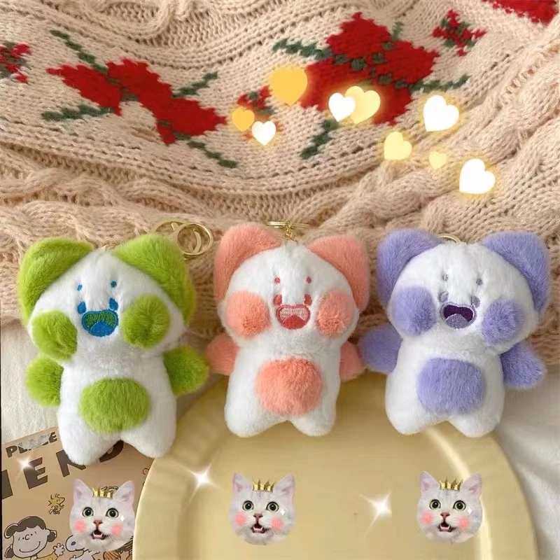 

12 см кукла-кошка Dudu, плюшевая игрушка, милая лиса, мягкая плюшевая подушка-котенок для дивана из хлопка, детская подушка, подарок на день рожд...