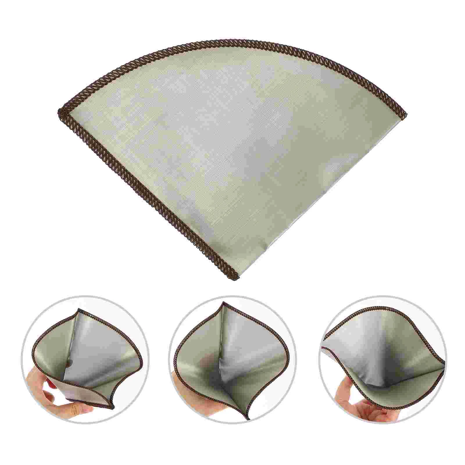 

Coffee Filter Cone Filters Maker Dripper Metal Mesh Paper Pour Over Steel Drip Strainer Reusable Cup Portable Stainless