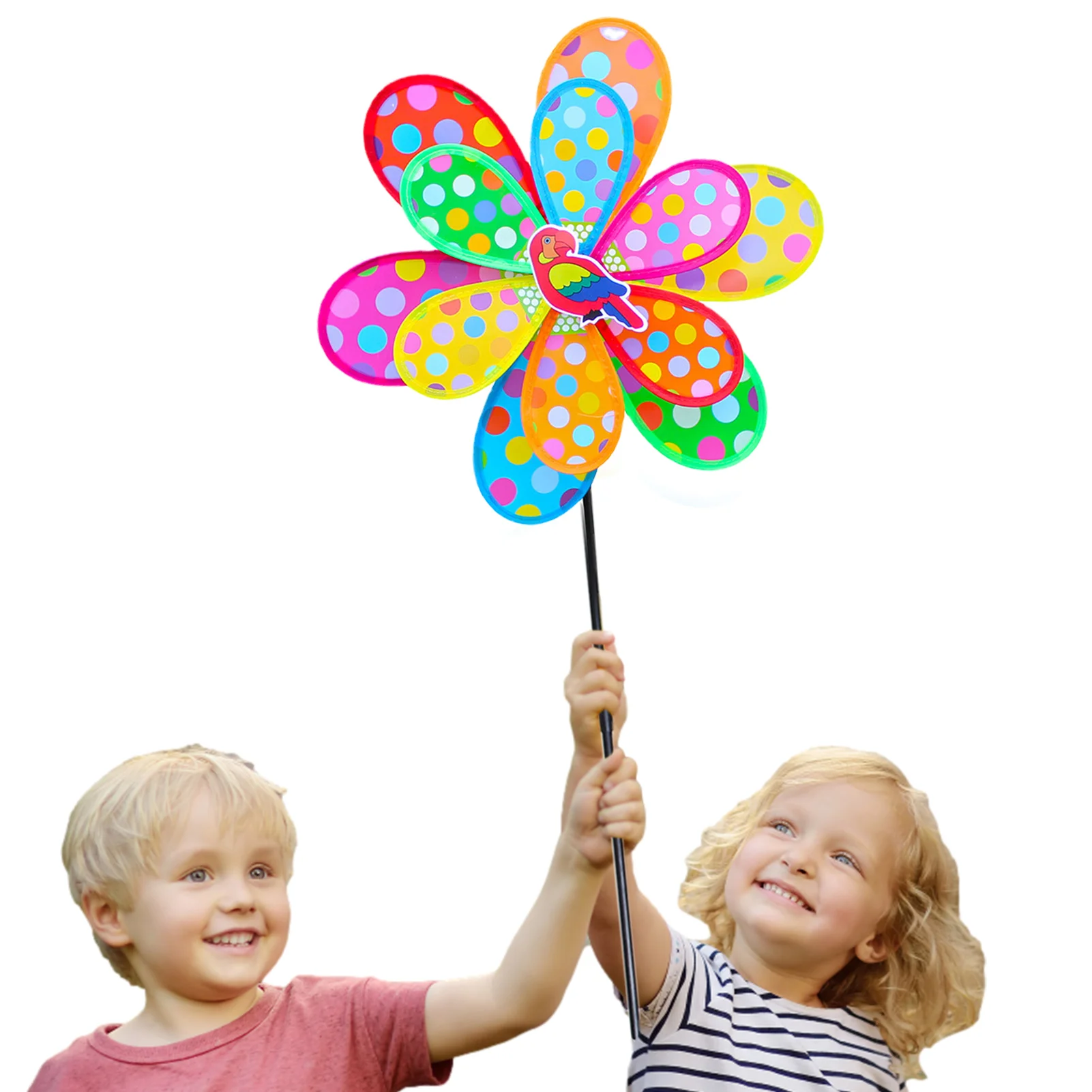 

Garden Wind Spinners Wind Spinner Color Dots Windmills Lawn Decor Pinwheels For Yard And Garden Outdoor Lawn Ornaments Wind