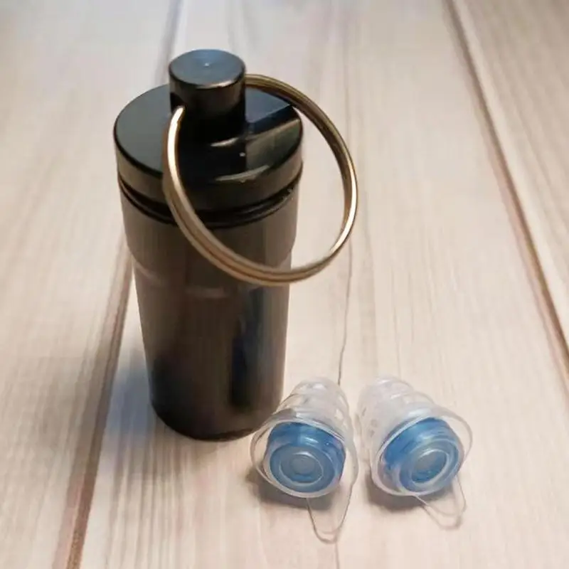 

1 пара мягких силиконовых беруш, защита ушей, многоразовые профессиональные музыкальные беруши с шумоподавлением для сна, DJ, барные ленты, спортивные