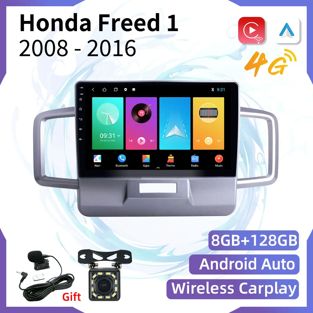 

2 Din Android Car Radio for Honda Freed 1 2008-2016 10.1 Inch Screen Auto Stereo WIFI GPS Navigation Multimedia Player Head Unit