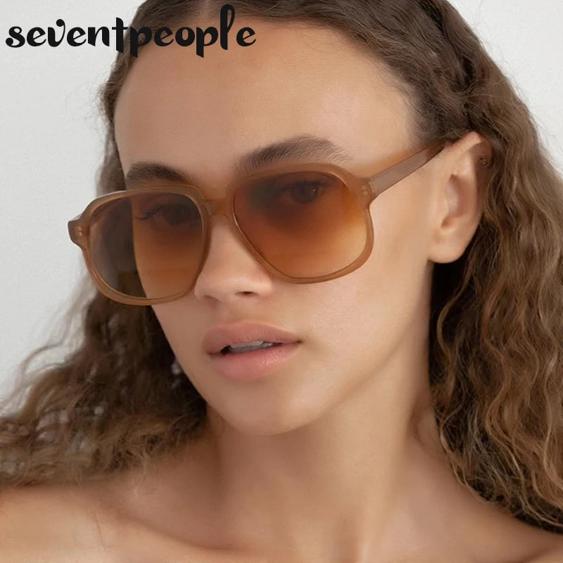 

Oversized Oval Sunglasses Women 2022 New Fashion Round Sun Glasses for Men Classic Large Frame Sunglass Oculos De Sol Feminino