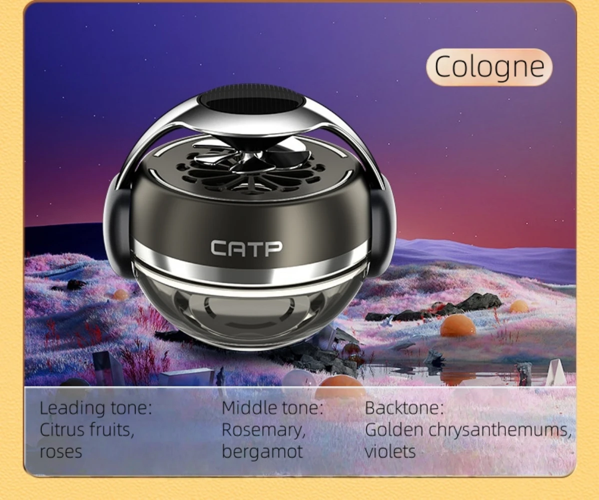 

50 мл портативный солнечный автомобильный освежитель воздуха декоративные ароматизаторы аксессуары для салона автомобиля автомобильный солнечный диффузор для духов