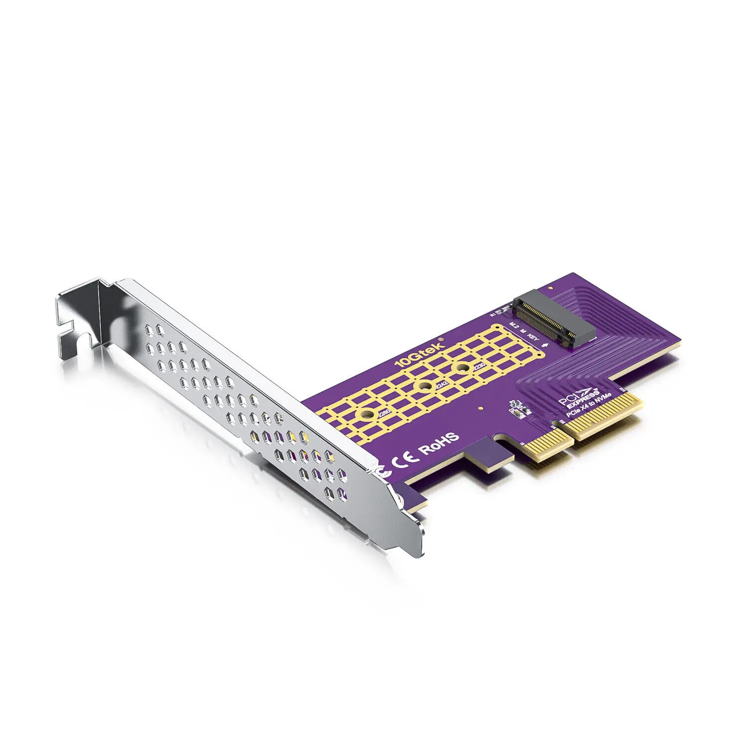 

PCIe 3.0 to NVMe M.2 Adapter for M.2 (M Key) SSD PCIe 3.0 X4 X8 X16 Gen3.