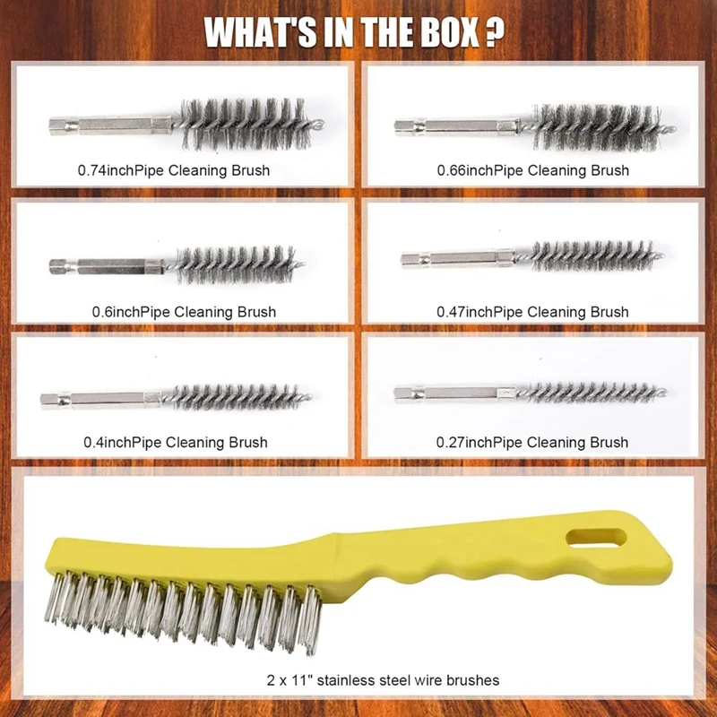 Щетка для удаления царапин из нержавеющей стали 11 дюймов