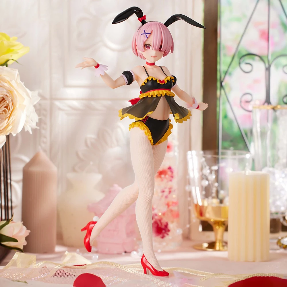 В наличии FuRyu BiCute Bunny Re:Zero Начальная жизнь в другом мире Ram (стиль Cutie Ver.) 27 см аниме
