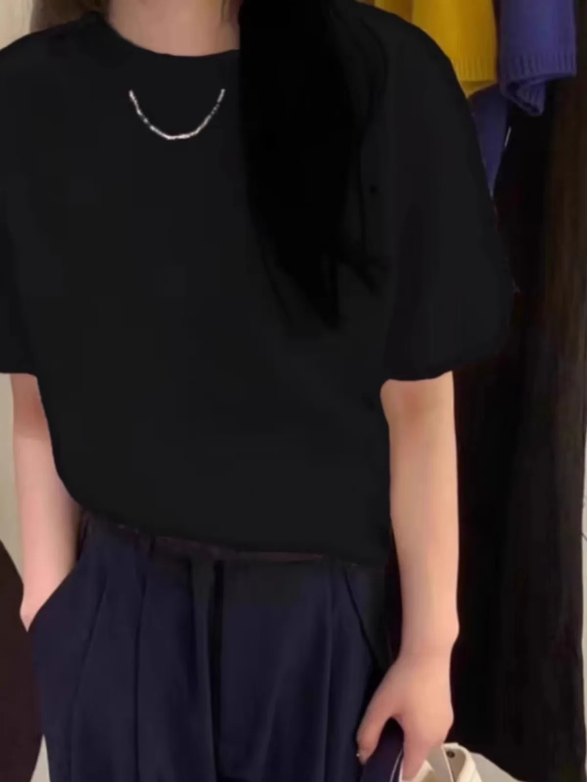 Мягкий ветер! Пуловер с круглым вырезом 100% чистый кашемир трикотажная женская