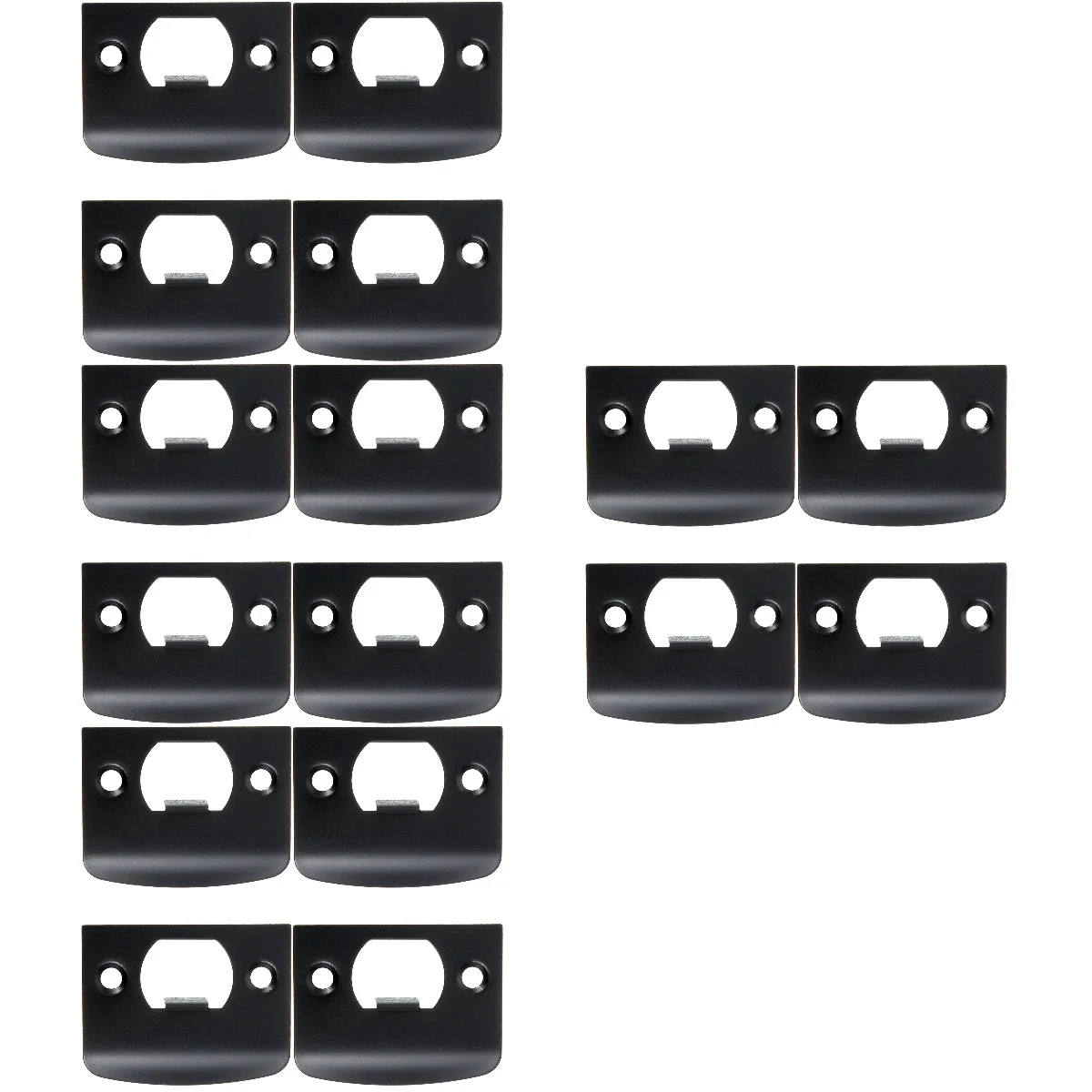 

Cam Block Strike Plate Stainless Steel Plates Covers Deadbolt Front Door Reinforcement Kit