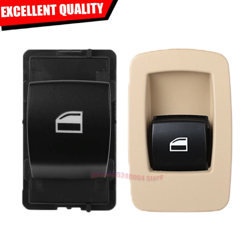 Фото Для BMW E71 E90 E70 316i 318i 320i: Автомобильные аксессуары, одинарный переключатель стеклоподъемника, номера деталей 61316945876, 61316945874 №1