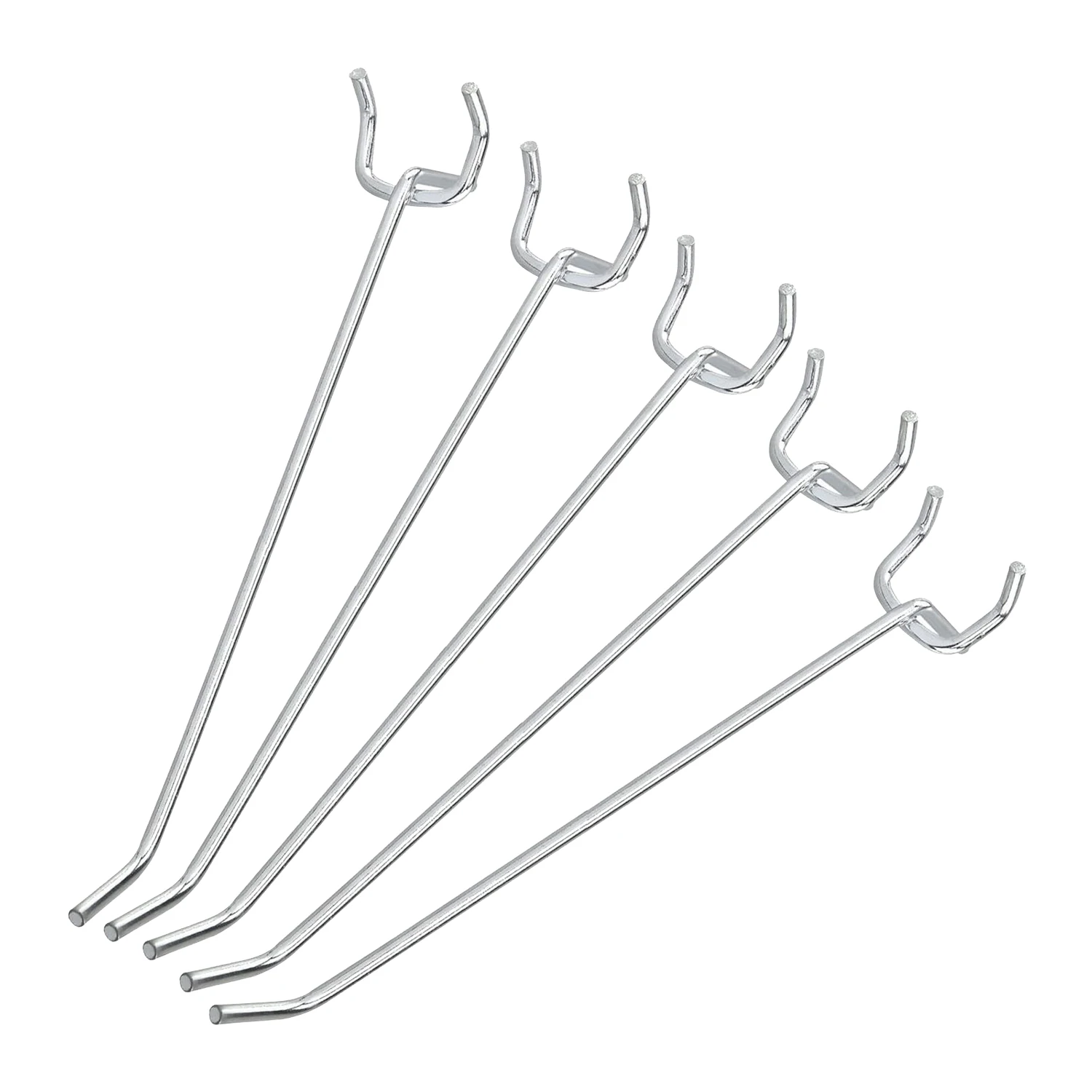 

50 Pcs 6-Inch Hooks Metal Shelving Hooks and Organizer Assortment Garage Storage Organizer