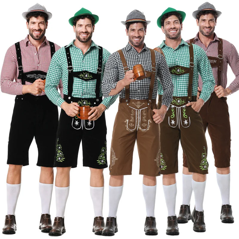 Немецкая Мужская одежда для пива в стиле немецкого Фестиваля Пива стандартное